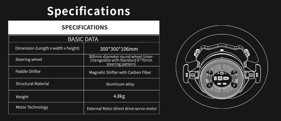 CAMMUS C12 specifications