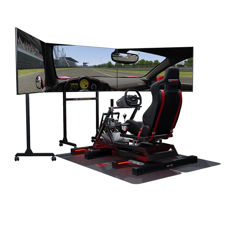 triple monitor setup untuk racing simulator