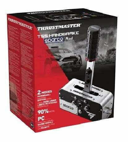 Thrustmaster Lenkrad + Handbremse/Schalthebel TM Rally Race Gear Sparco Mod  Kit
