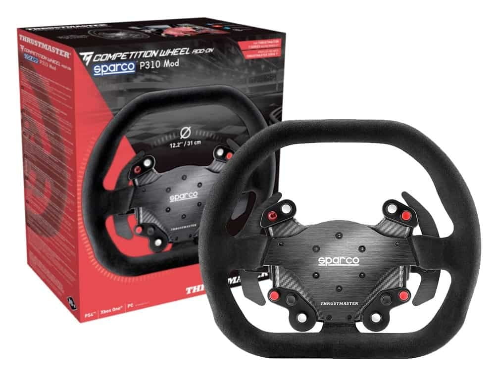Thrustmaster Competition Wheel Add-On Sparco P310 Mod | Racing