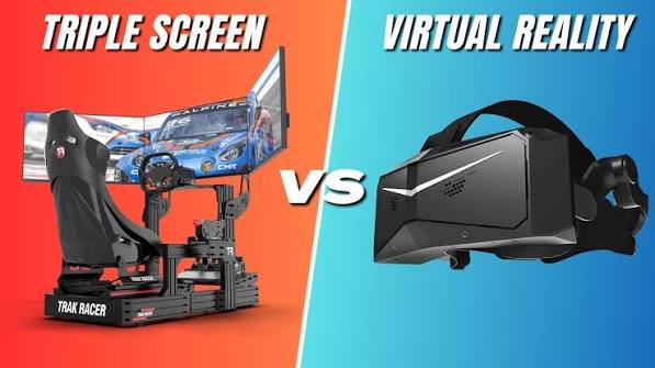 VR vs Triple Monitor untuk Sim Racing