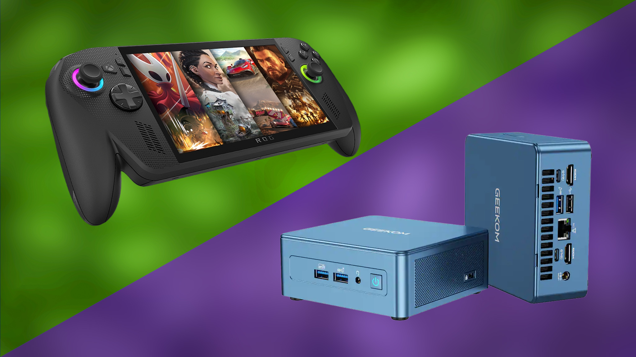 Handheld vs Desktop Gaming PC